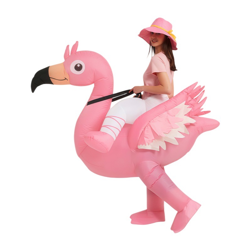 Costumes - Disfraces inflables de flamenco rosa, ropa