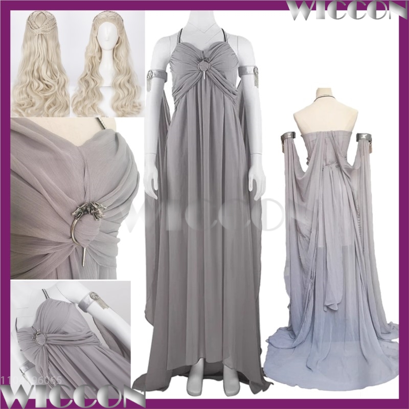 Medieval Renaissance Dress Women - Vestido ceremonial Medieval Daenerys mujer dragón