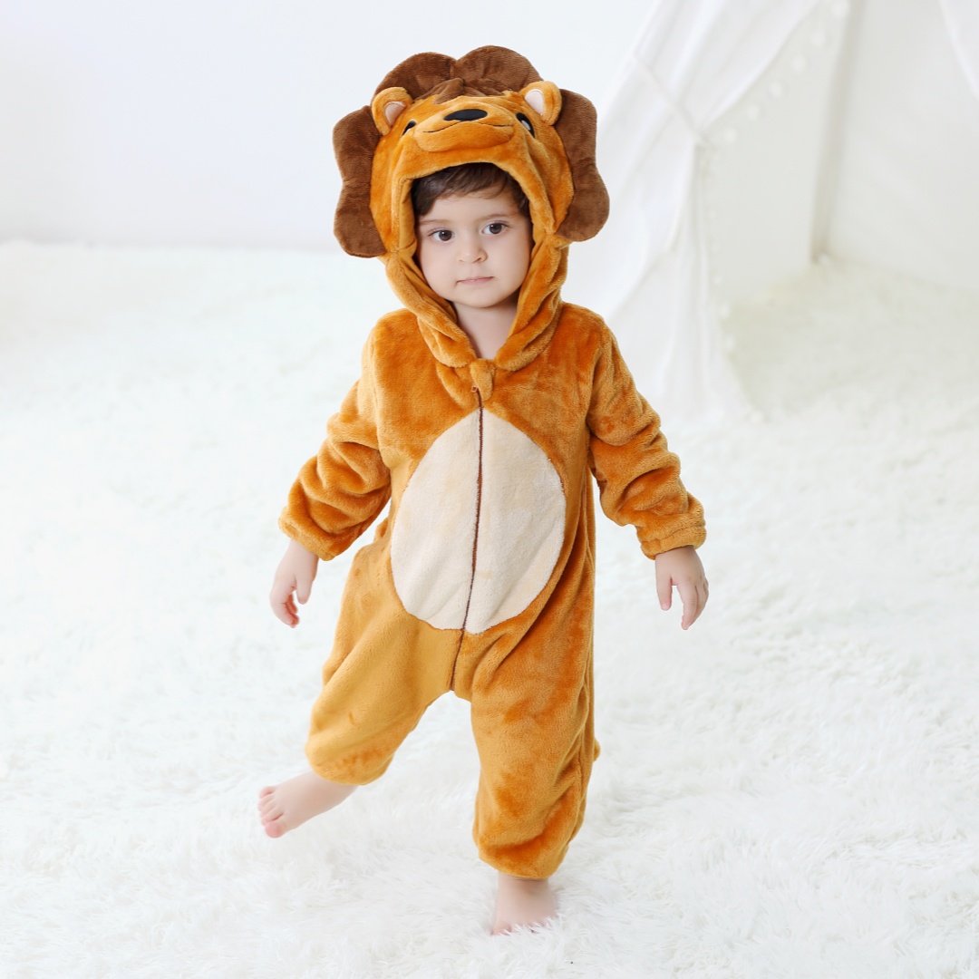 Bebé Kigurumi lindo León de di - Spiderman Jumpsuit Kids reseña y precio