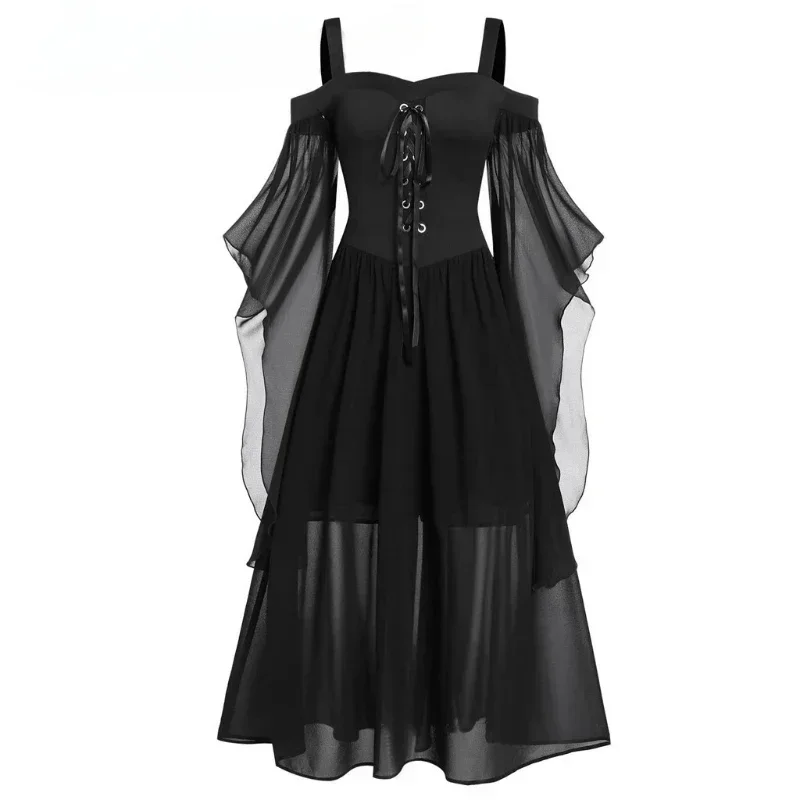 Nuevo vestido de bruja Medieva - Medieval Renaissance Dress Women reseña y precio