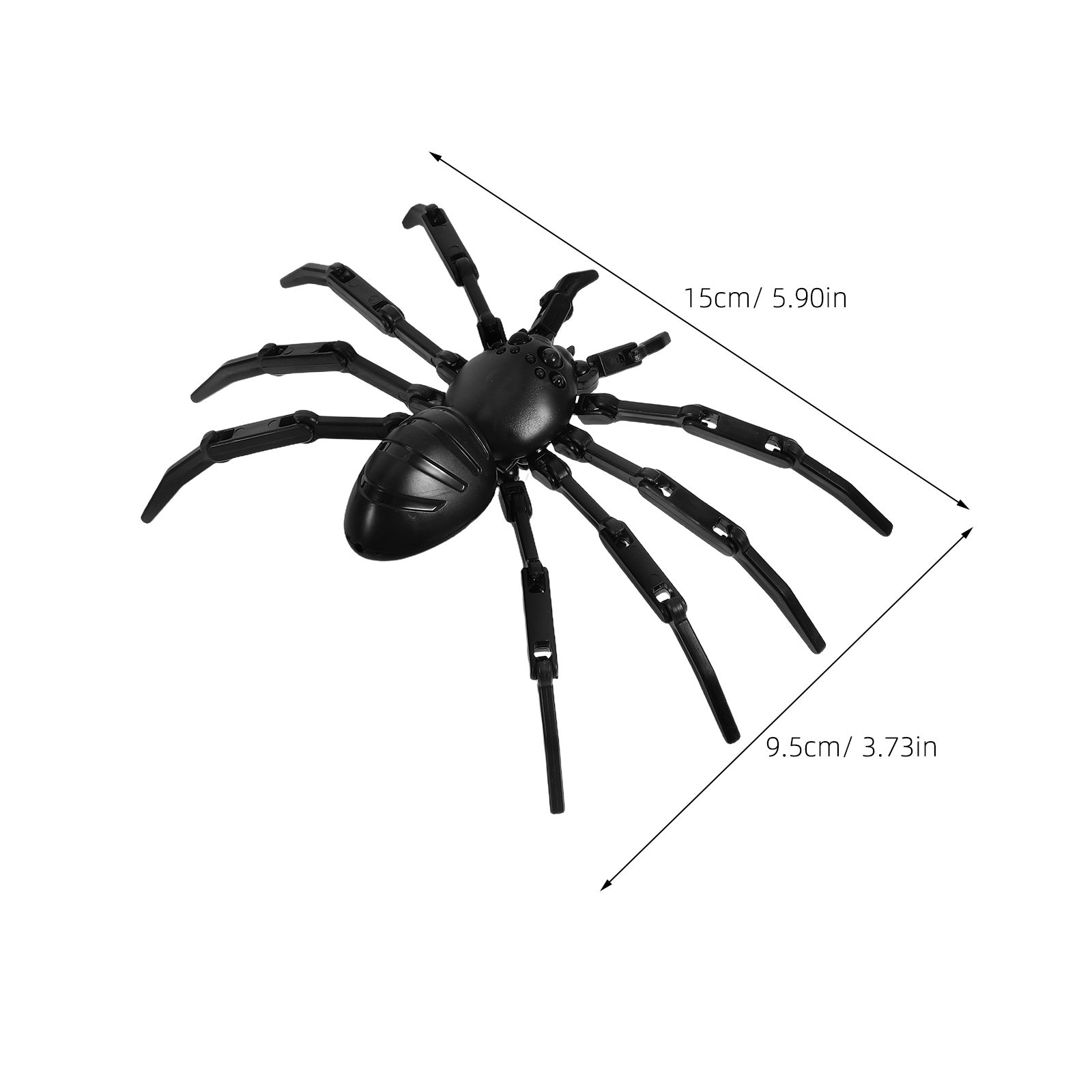 8 unidades de arañas gigantes  - Prank Toys reseña y precio