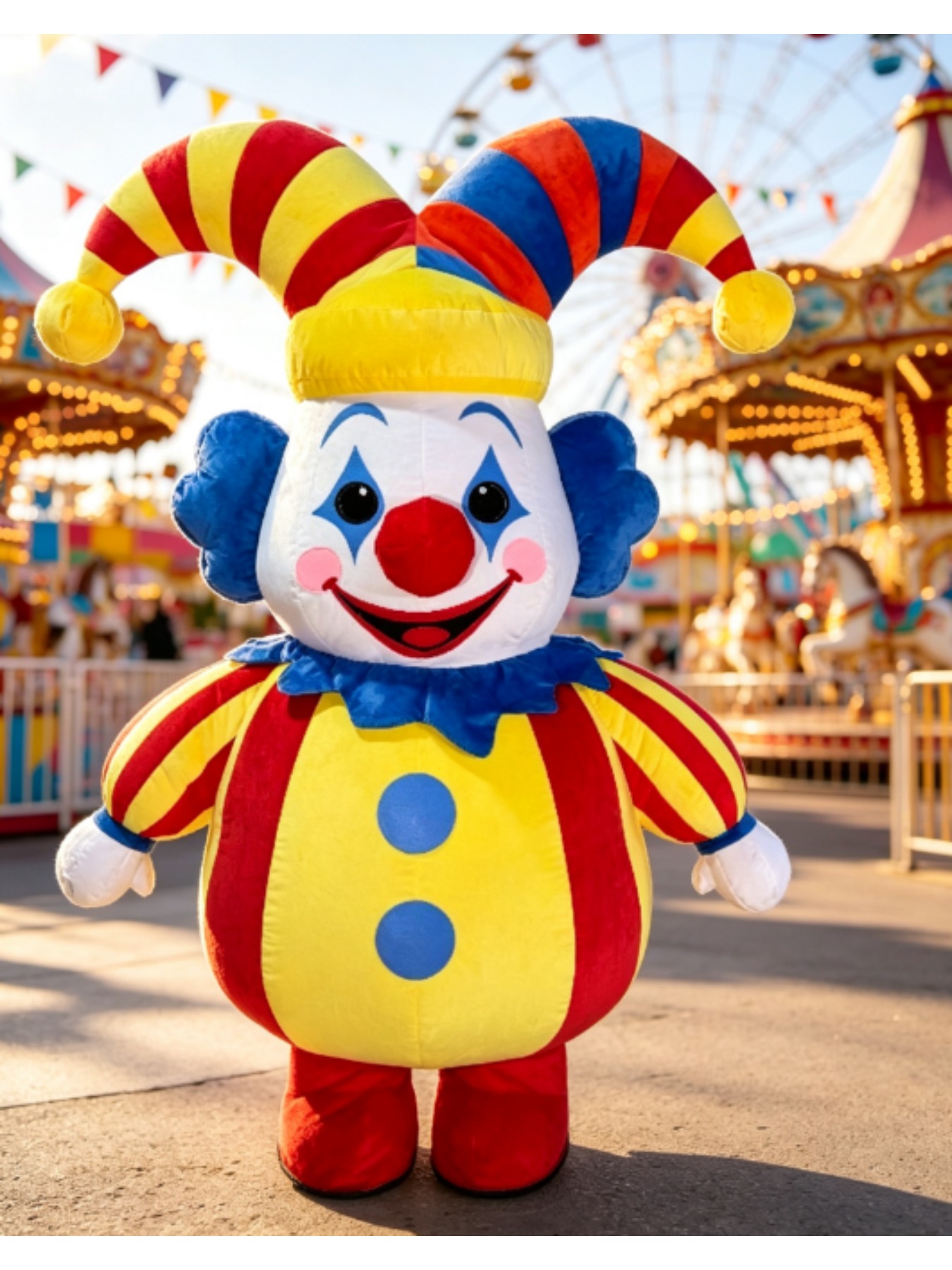 Disfraz de payaso de circo inf - Costumes reseña y precio