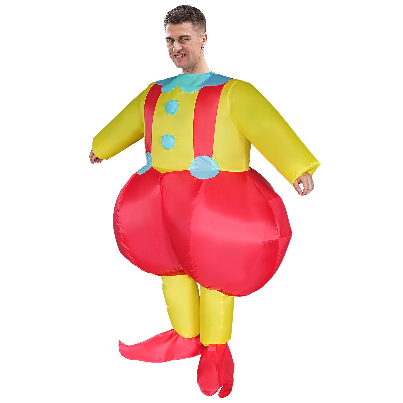 Disfraz inflable de payaso con - Costumes reseña y precio