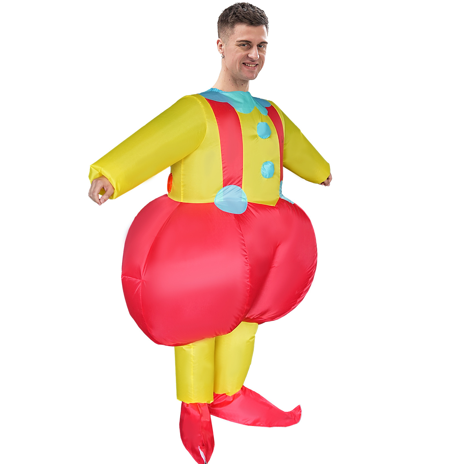 Disfraz inflable de payaso con - Costumes reseña y precio