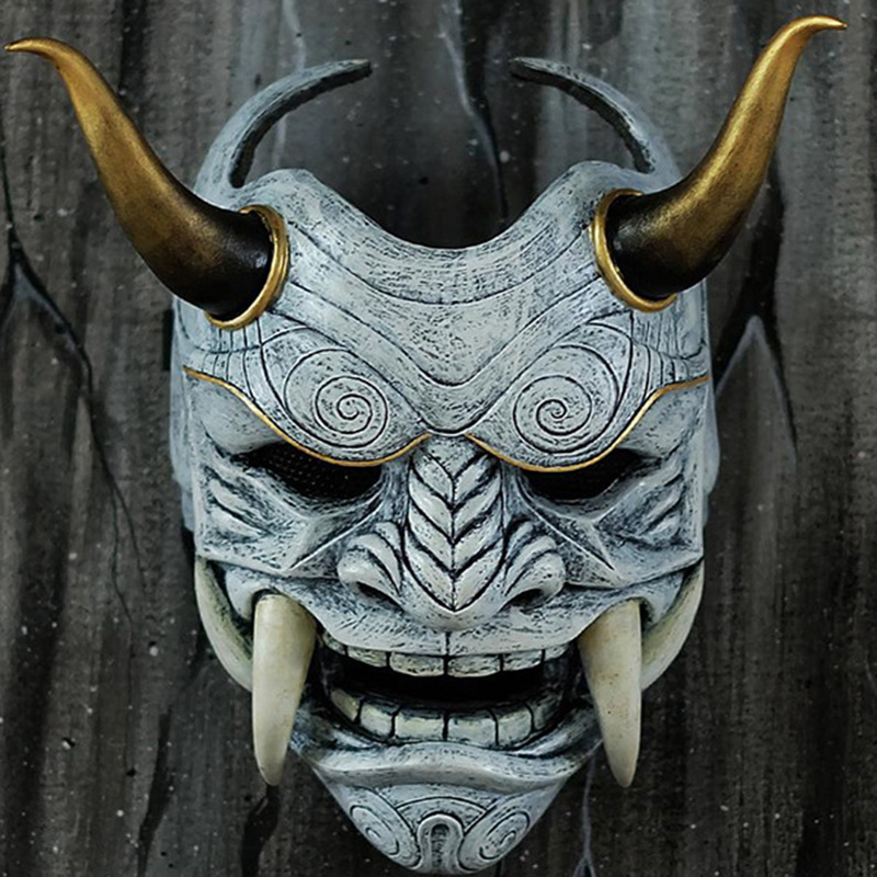 Máscara de demonio Hannya japo - Led Purge Mask Halloween reseña y precio
