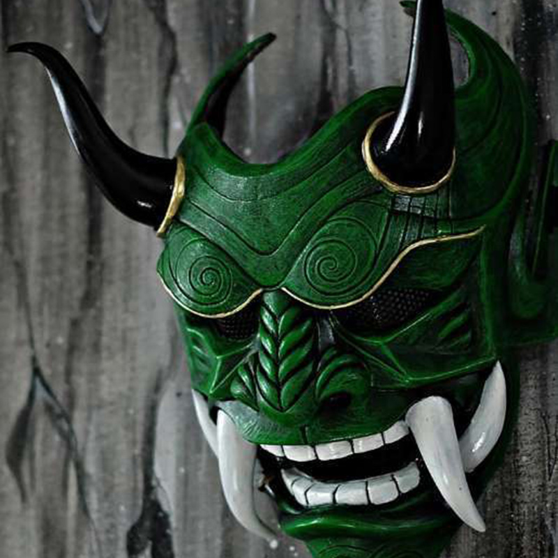 Máscara de demonio Hannya japo - Led Purge Mask Halloween reseña y precio