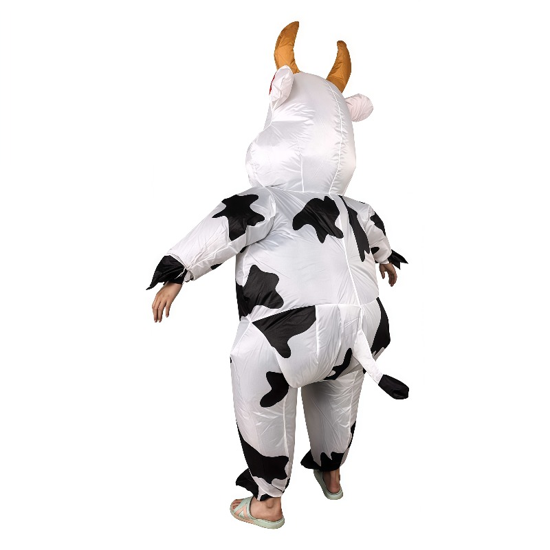 Divertido disfraz de vaca infl - Costumes reseña y precio