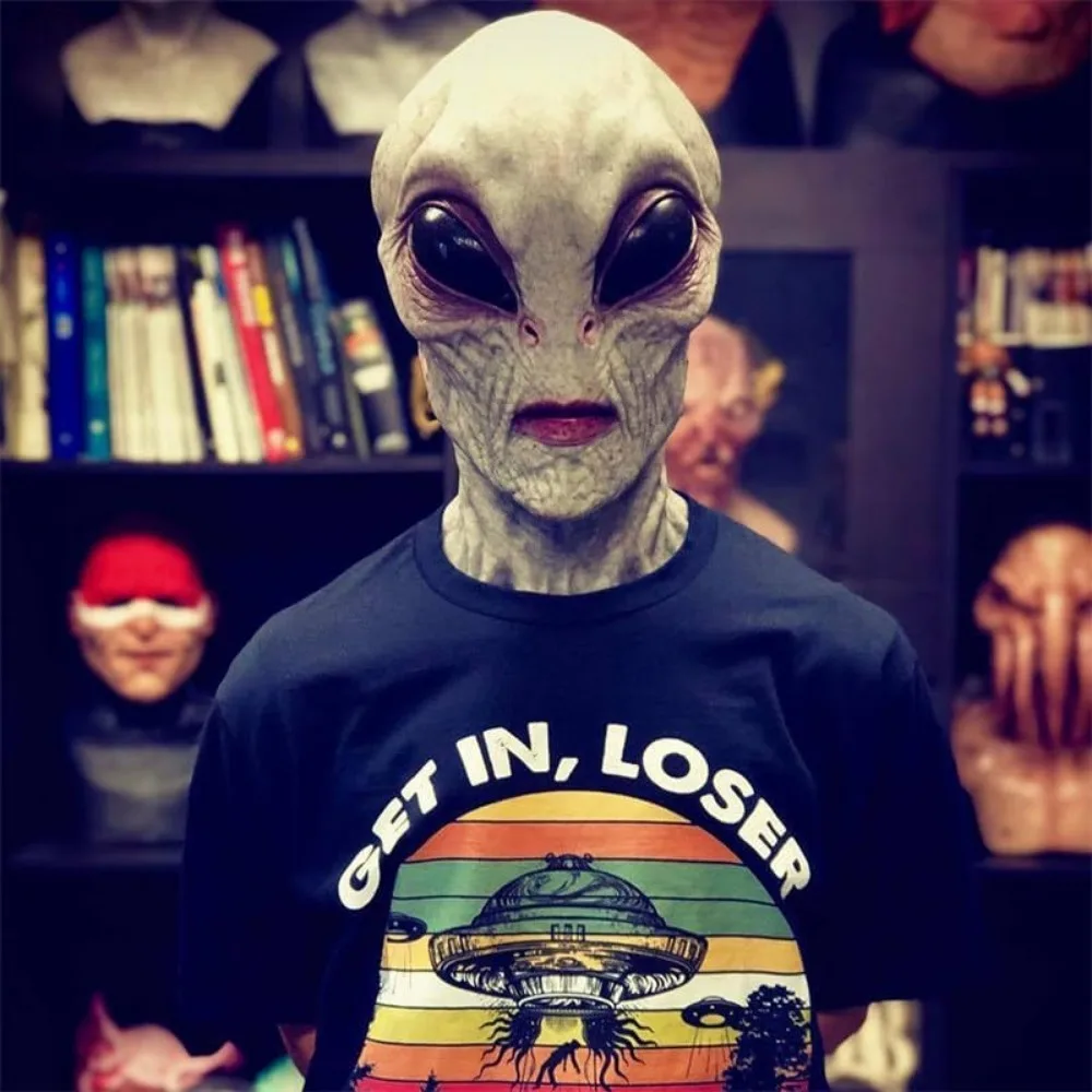 Máscara de dinosaurio alieníge - Latex Alien Mask Realistic reseña y precio