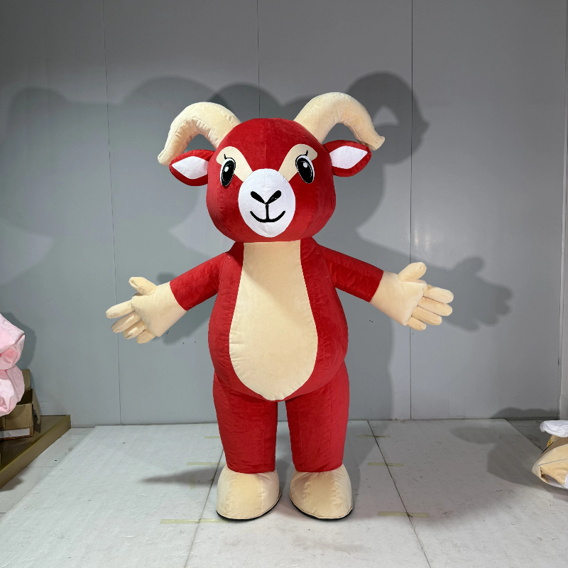 Disfraz de Mascota de Cabra Ro - Costumes reseña y precio