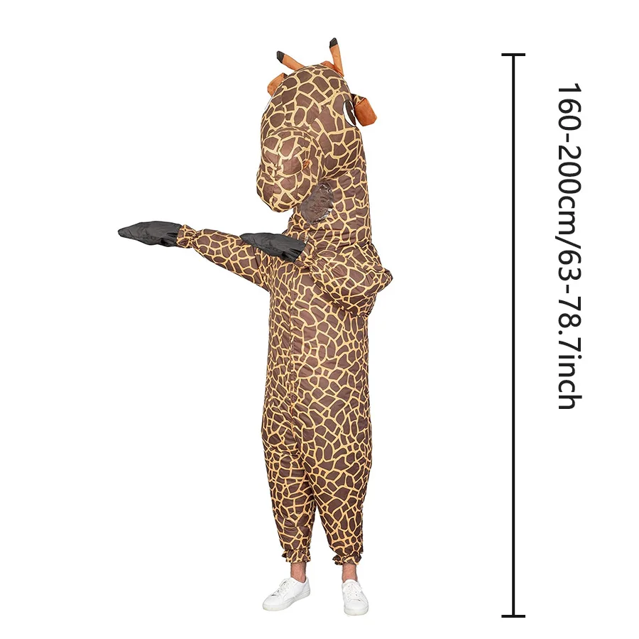 Traje inflable de jirafa Unise - Inflatable Dinosaur Costume Adult reseña y precio